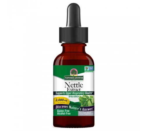 Экстракт крапивы 2000 мг, Nature's Answer , Nettle Leaf, 30 мл
