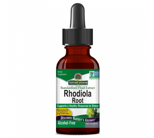 Плодовый экстракт корня родиолы, Nature's Answer, Rhodiola Root, 30 мл