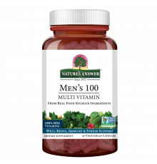 Мультивит для мужчин, Nature's Answer, Men’s 100 Multivitamin, 60 капсул