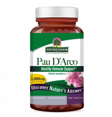 Кора муравьиного дерева, Nature's Answer, Pau D’arco, 90 капсул
