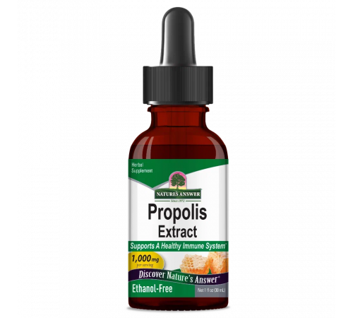 Экстракт прополиса 2000 мг, Nature's Answer, Propolis Liquid Extract, 30 мл