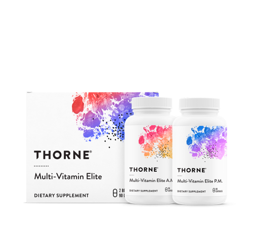 Комплекс витаминов и минералов, Multi-Vitamin Elite, Thorne, 180 капсул (2 упаковки по 90 капсул)