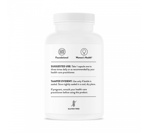 Метилфолат, Thorne Research, 5-MTHF 1 mg, 60 капсул